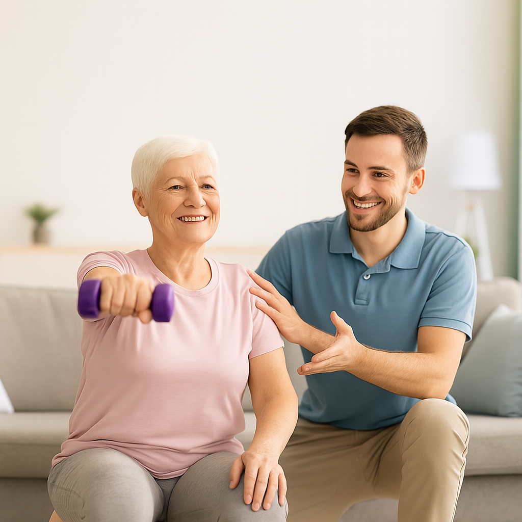 ¿Por qué es fundamental contar con profesionales para la actividad física de las personas mayores en casa?